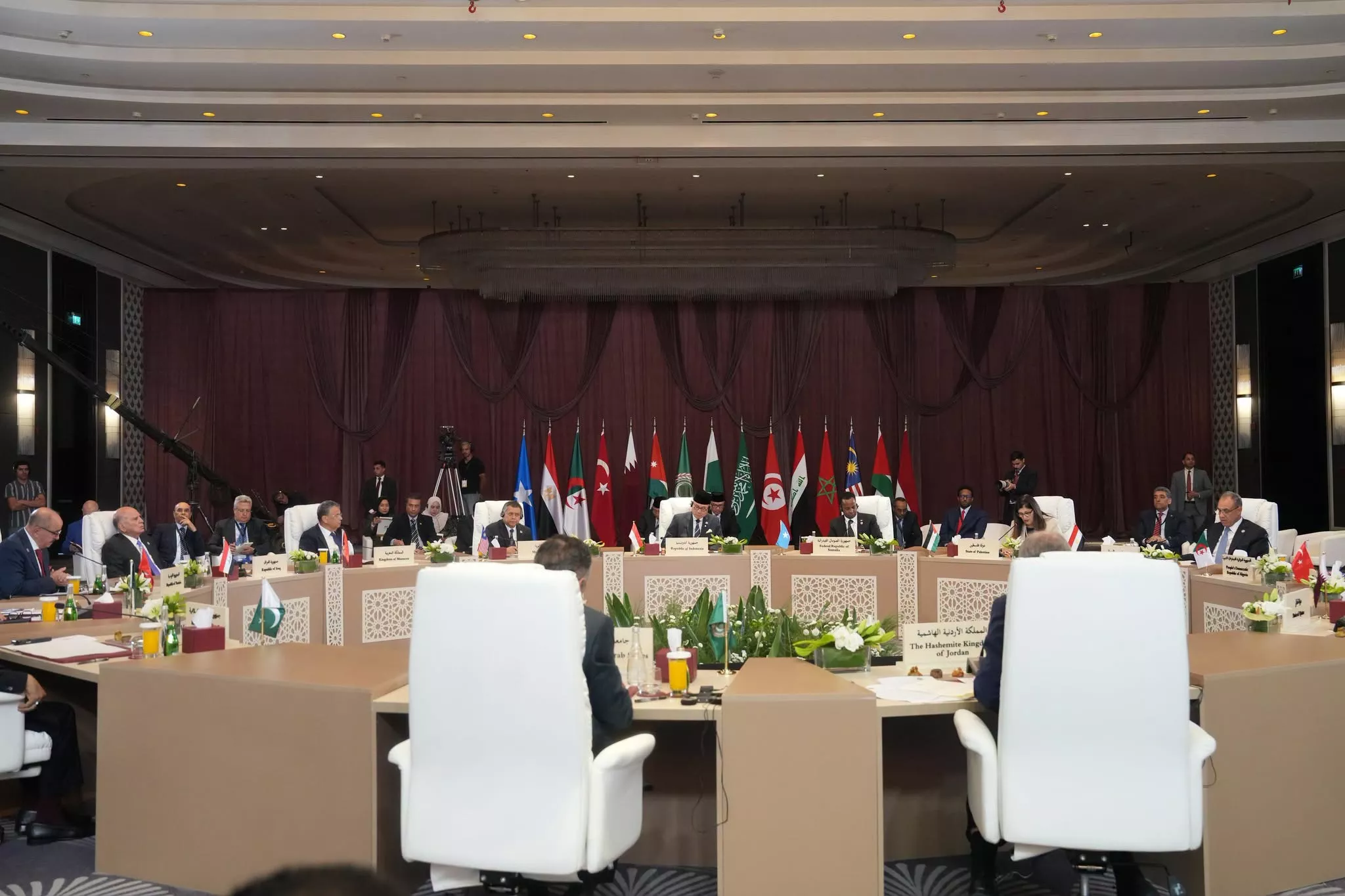 وزير الخارجية يشارك في الجلسة الافتتاحية للاجتماع الوزاري حول القدس