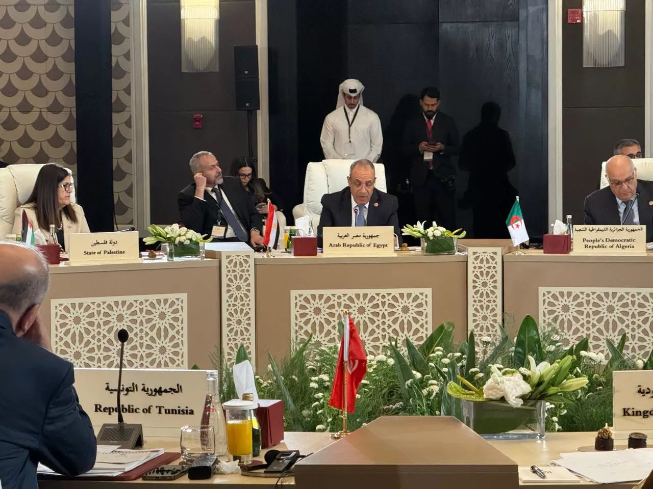 وزير الخارجية يشارك في الجلسة الافتتاحية للاجتماع الوزاري حول القدس