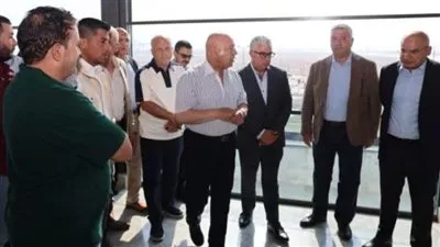 وزير النقل يتفقد مشروع تطوير واستكمال ميناء السخنة