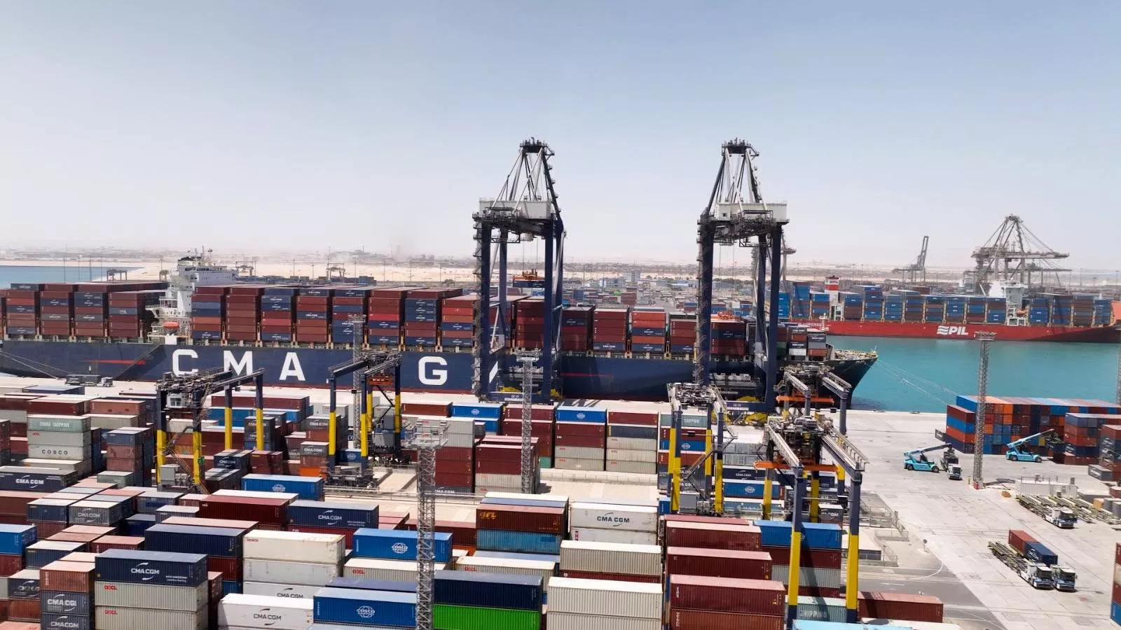 الموانئ المصرية