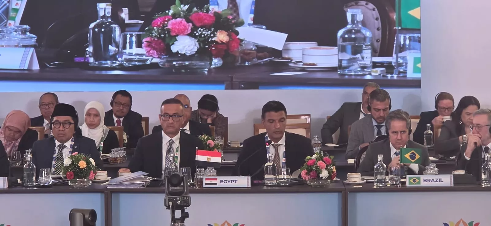 وزير الصناعة يشارك في اجتماع وزراء صناعة دول تجمع البريكس