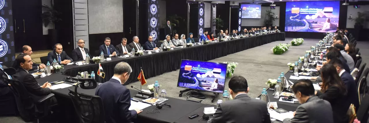 الدكتور محمد عوض يترأس أعمال اللجنة المصرية الصينية