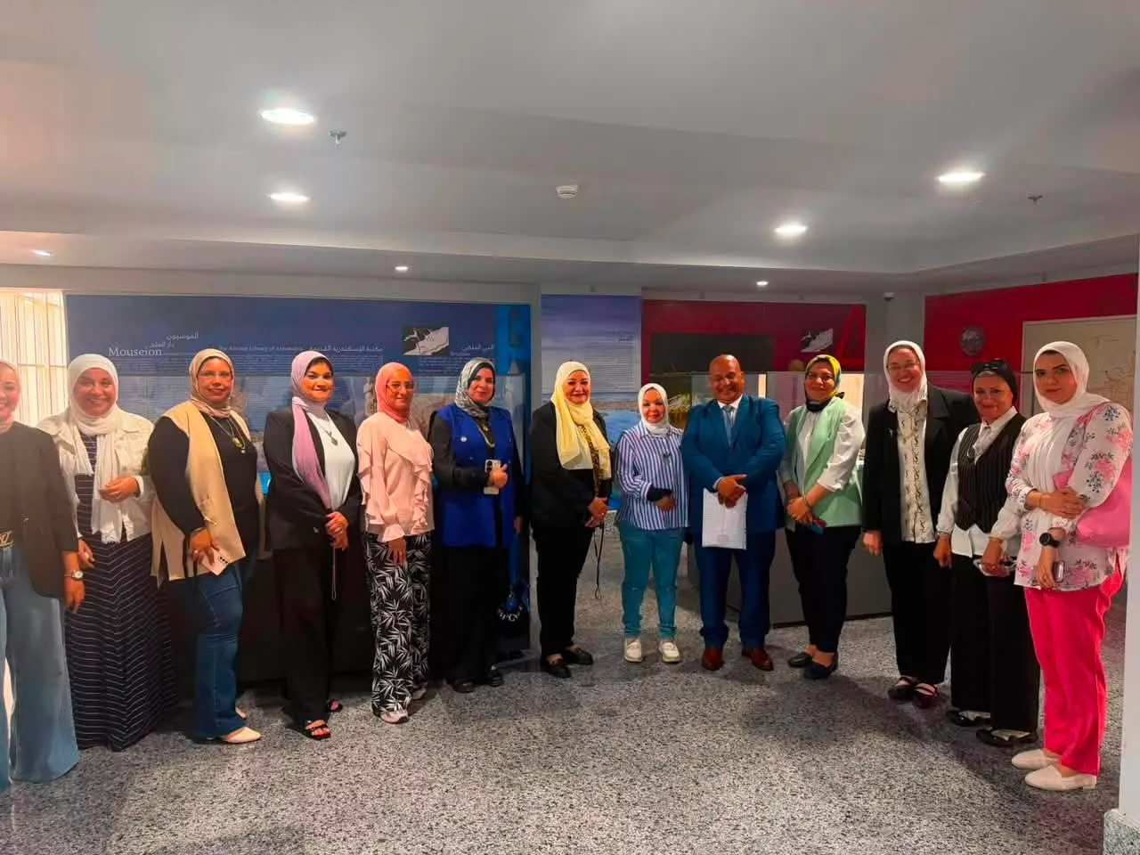 المتحف اليوناني الروماني بالإسكندرية يفتتح أول معرض أثري 