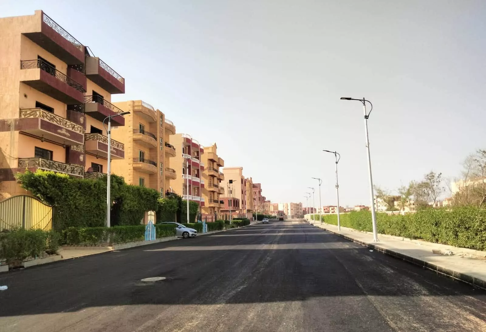 مشروعات الطرق والمرافق بعدد من المدن الجديدة