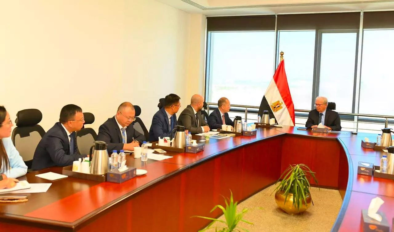 نائب رئيس الوزراء للشؤون الاقتصادية يجتمع مع مجموعة صينية