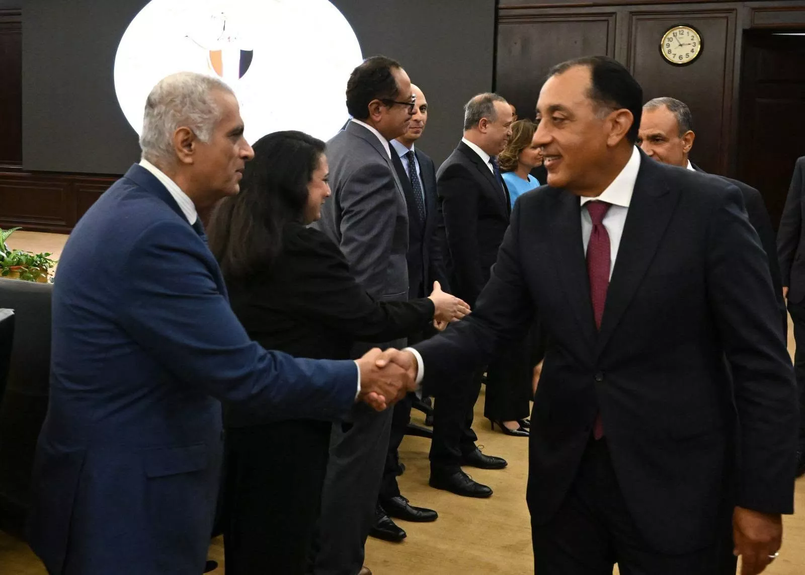 مدبولي يلتقي رؤساء البعثات الدبلوماسية المرشحين بالخارج