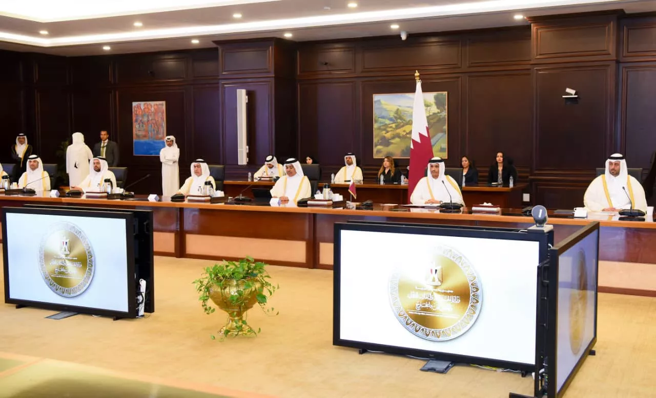 انعقاد الدورة السابعة للجنة العليا المصرية القطرية المشتركة بالعلمين