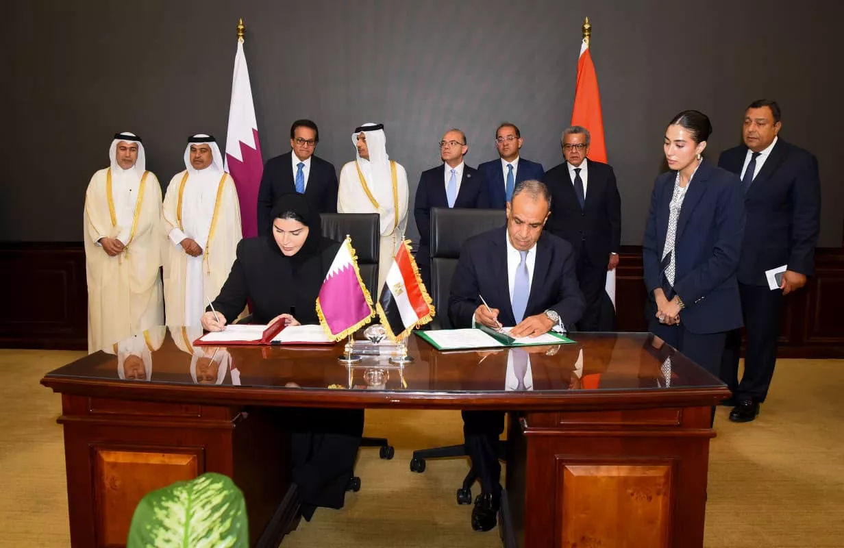 انعقاد الدورة السابعة للجنة العليا المصرية القطرية المشتركة بالعلمين
