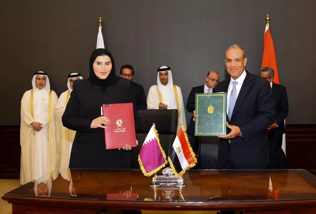 انعقاد الدورة السابعة للجنة العليا المصرية القطرية المشتركة بالعلمين