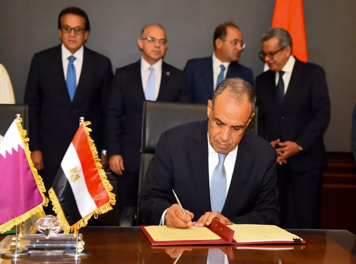 انعقاد الدورة السابعة للجنة العليا المصرية القطرية المشتركة بالعلمين