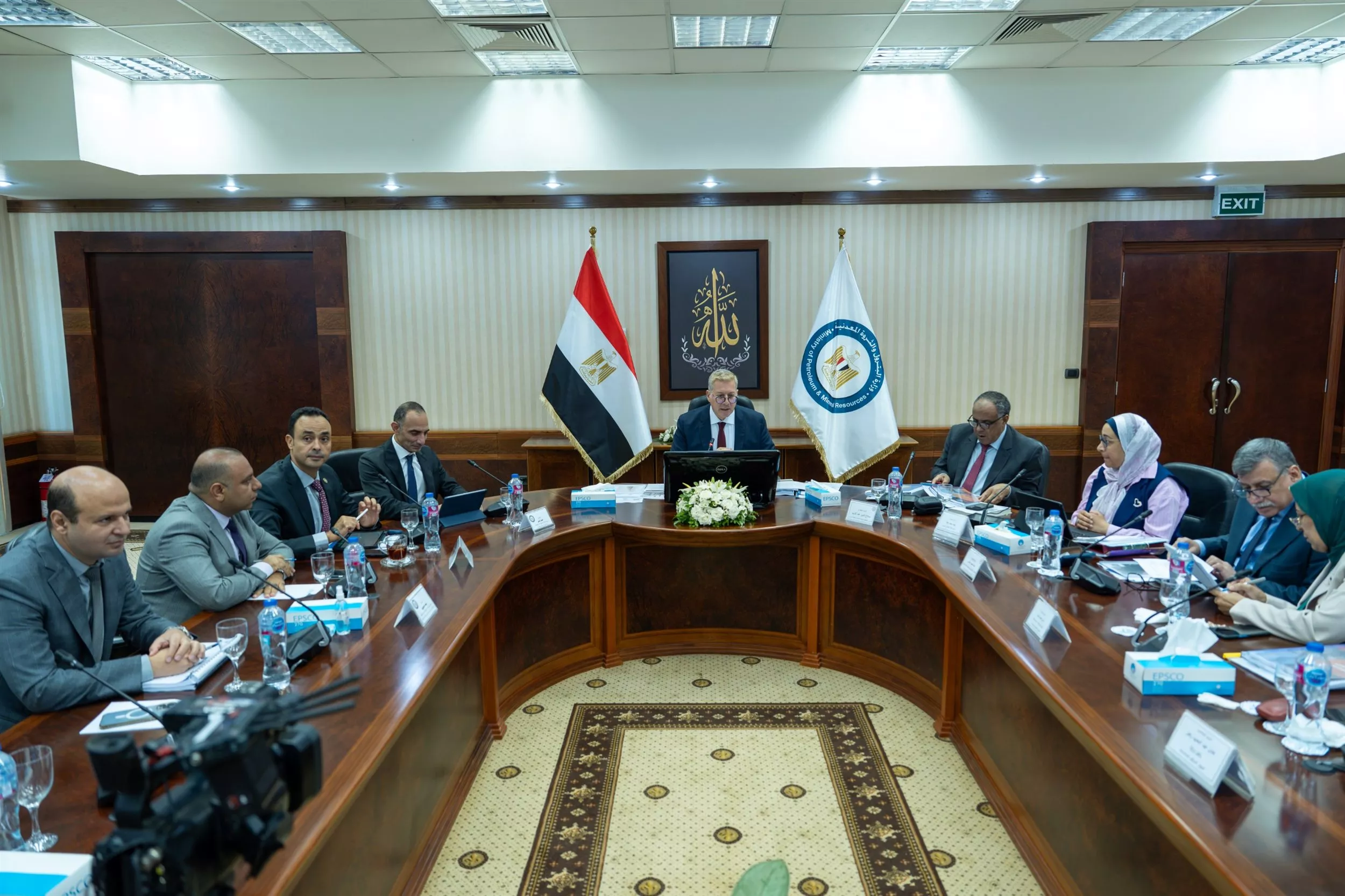 وزير البترول خلال اجتماع الجمعية العامة لشركة الإسكندرية للبترول