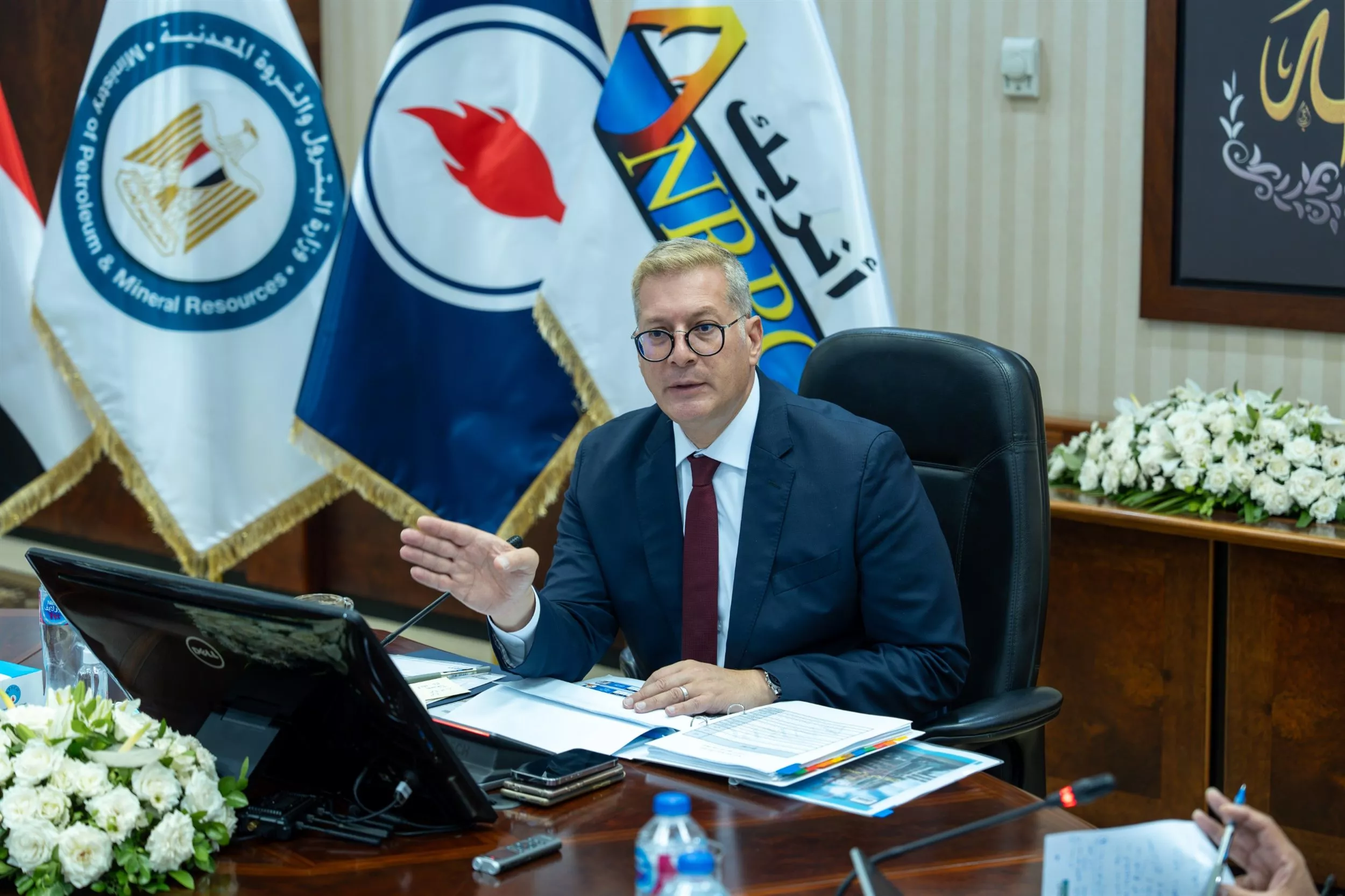 وزير البترول خلال الجمعية العامة لشركة الإسكندرية الوطنية للتكرير والبتروكيماويات أنربك