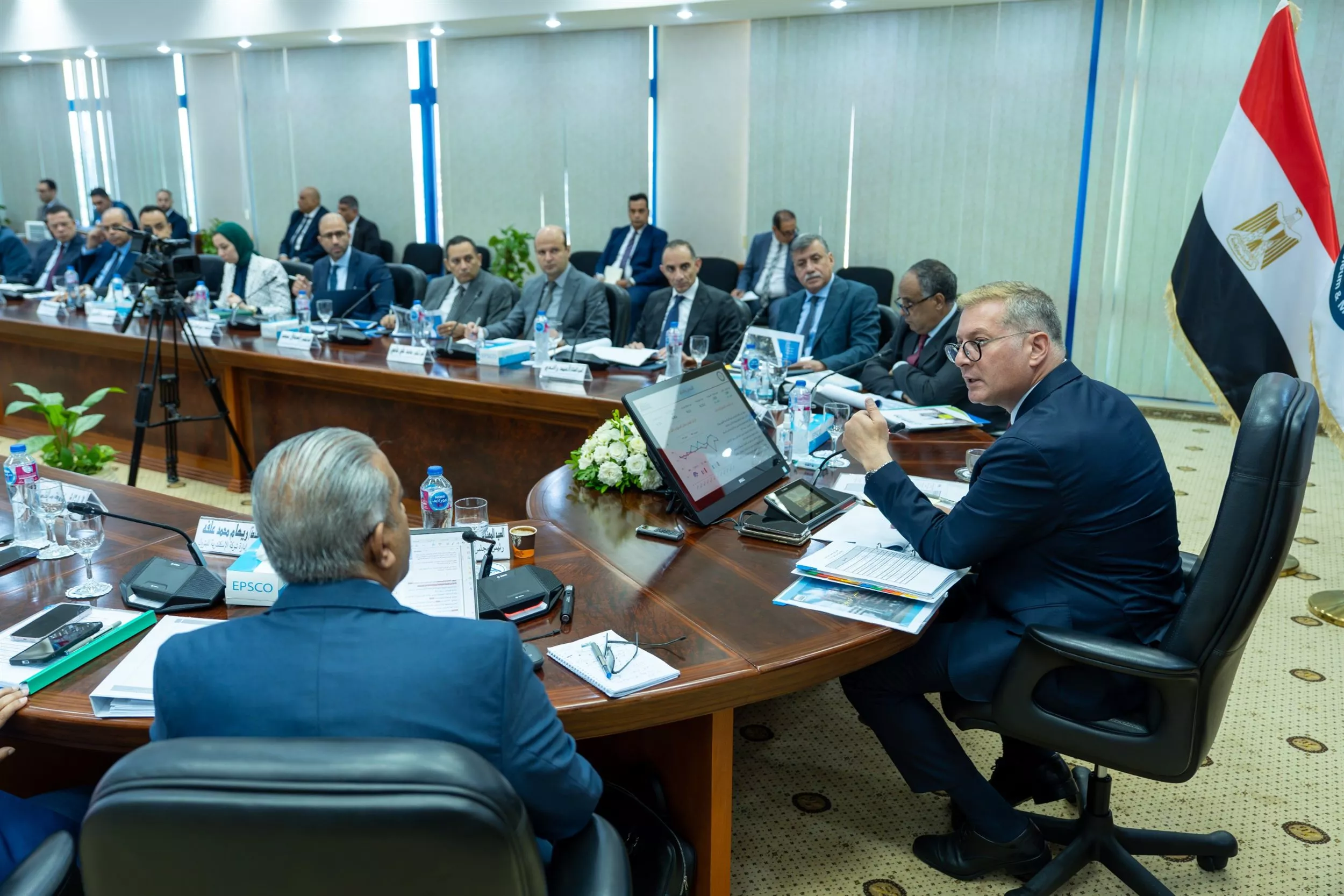 وزير البترول خلال الجمعية العامة لشركة الإسكندرية الوطنية للتكرير والبتروكيماويات أنربك