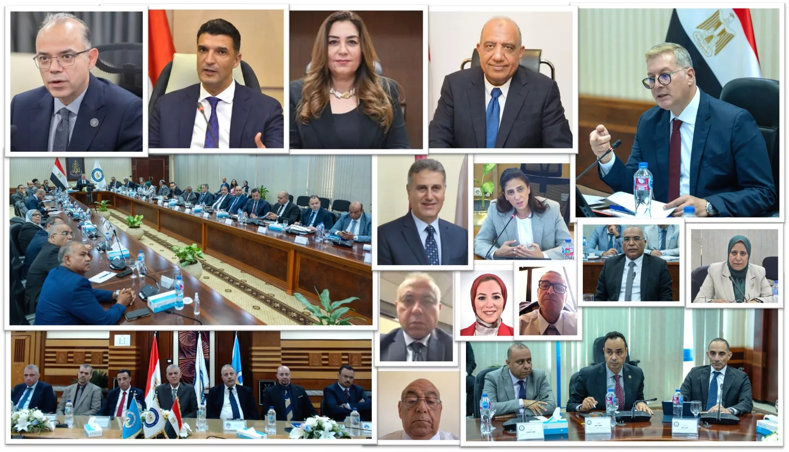 وزير البترول يترأس اجتماع شركة العامرية لتكرير البترول بمشاركة عدد من الوزراء عبر الفيديوكونفرانس