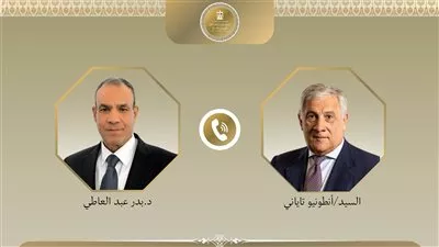 وزير «الخارجية» يبحث مع نظيره الإيطالي سبل تعزيز العلاقات الثنائية والتطورات الإقليمية