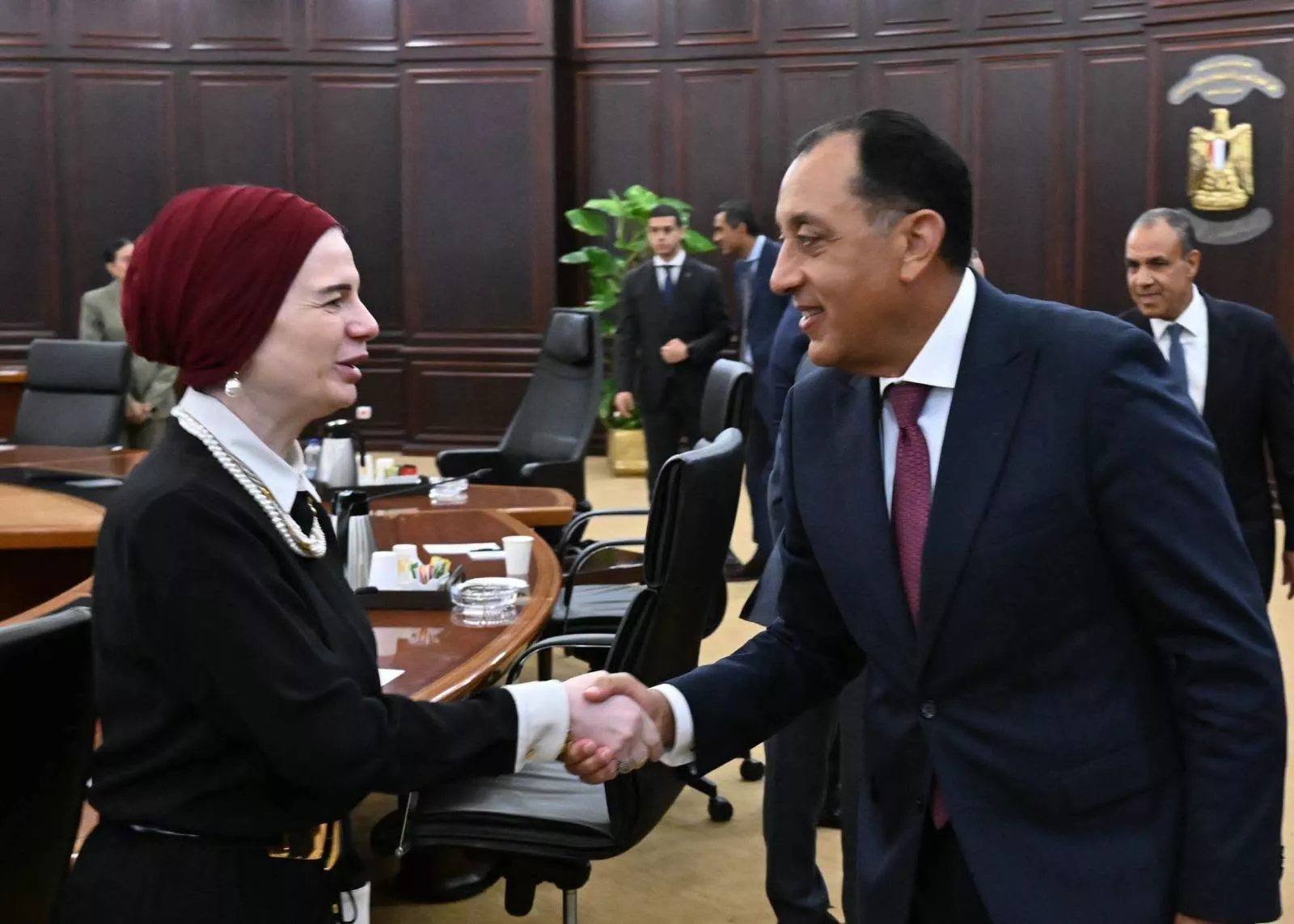 مدبولي يلتقي رؤساء البعثات الدبلوماسية المرشحين بالخارج