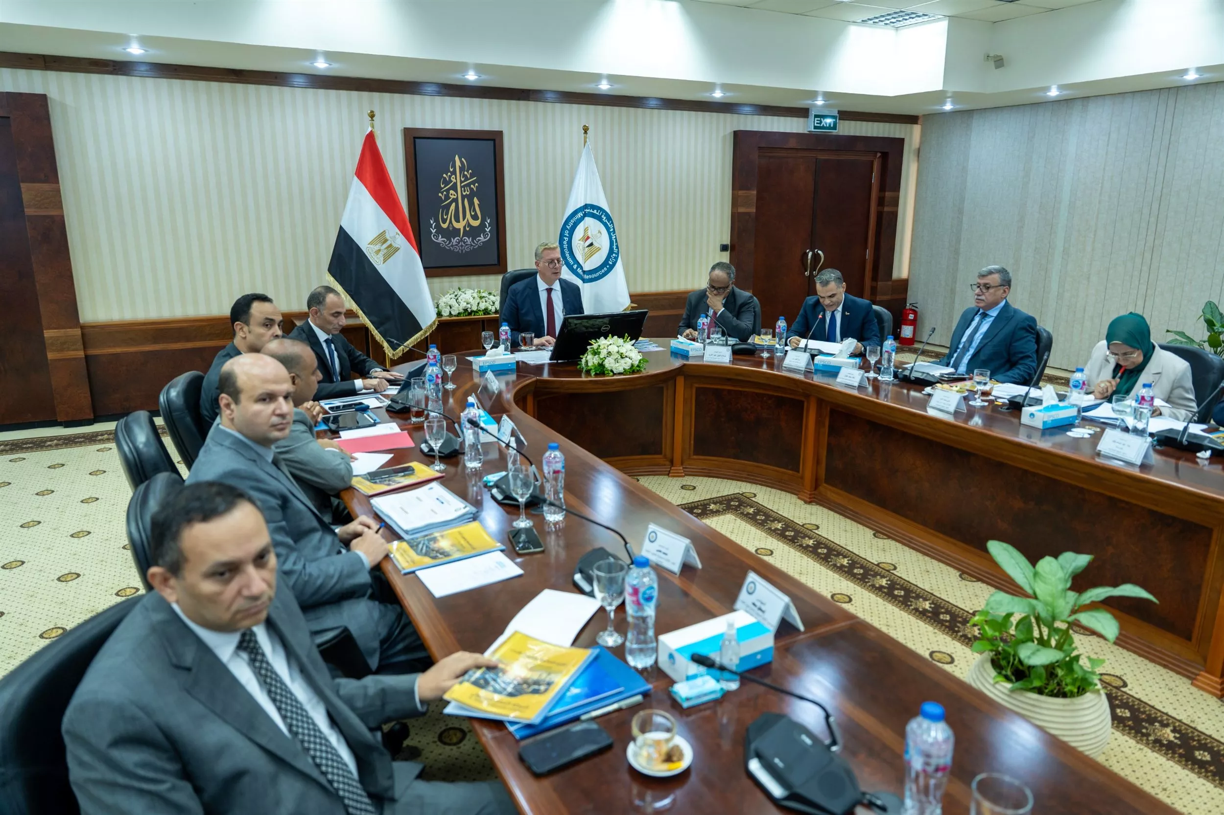 وزير البترول خلال اجتماع الجمعية العامة لشركة النصر للبترول