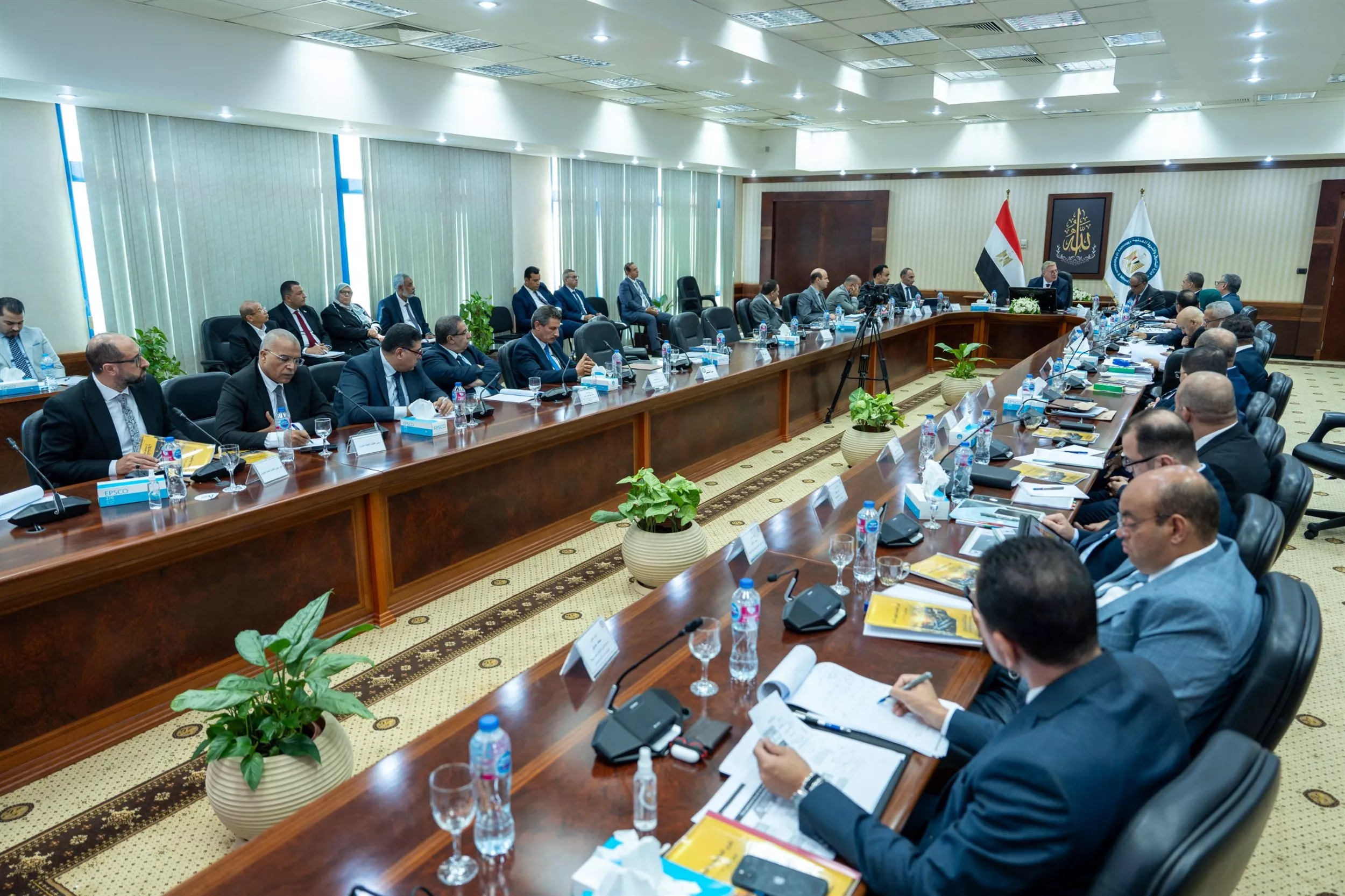 وزير البترول خلال اجتماع الجمعية العامة لشركة النصر للبترول