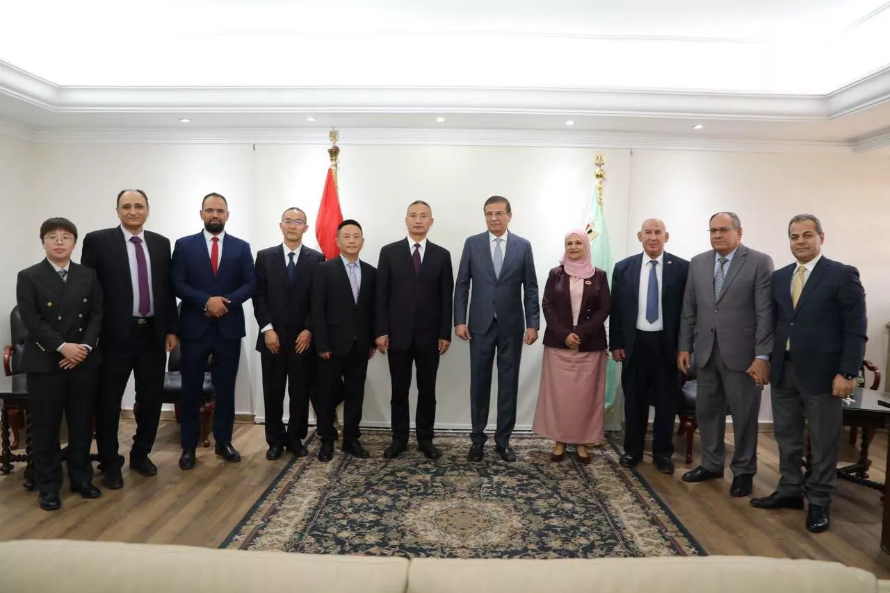 وزير الزراعة يستقبل وفداً من هيئة إيكاما الصينية 