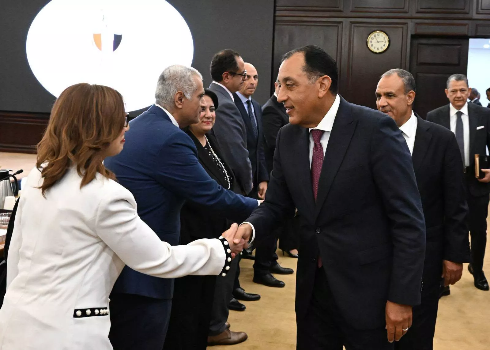 مدبولي يلتقي رؤساء البعثات الدبلوماسية المرشحين بالخارج