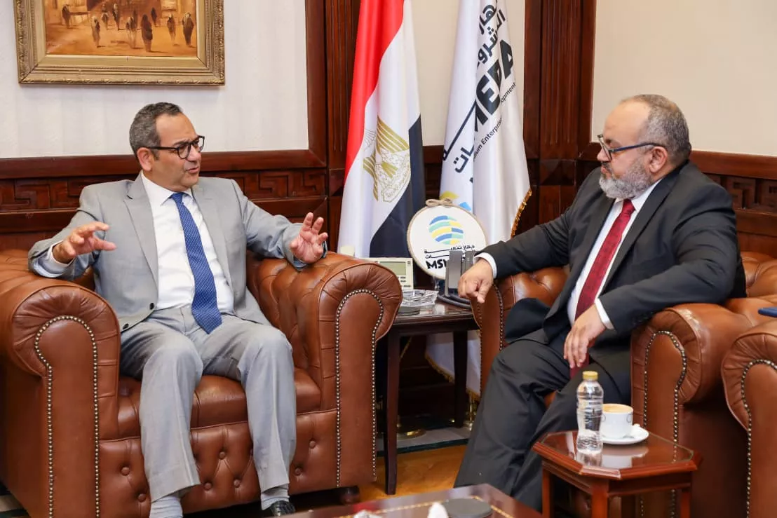 الرئيس التنفيذي لجهاز تنمية المشروعات يلتقي رئيس مجلس أمناء ستارت أب ايجيبت