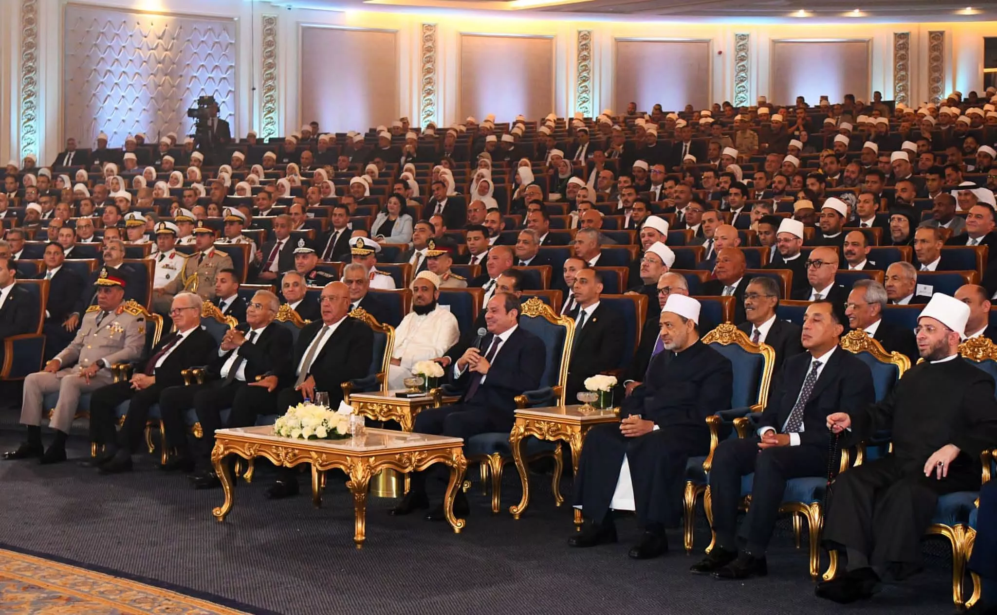 الرئيس السيسي يشهد الاحتفال بذكرى المولد النبوي الشريف