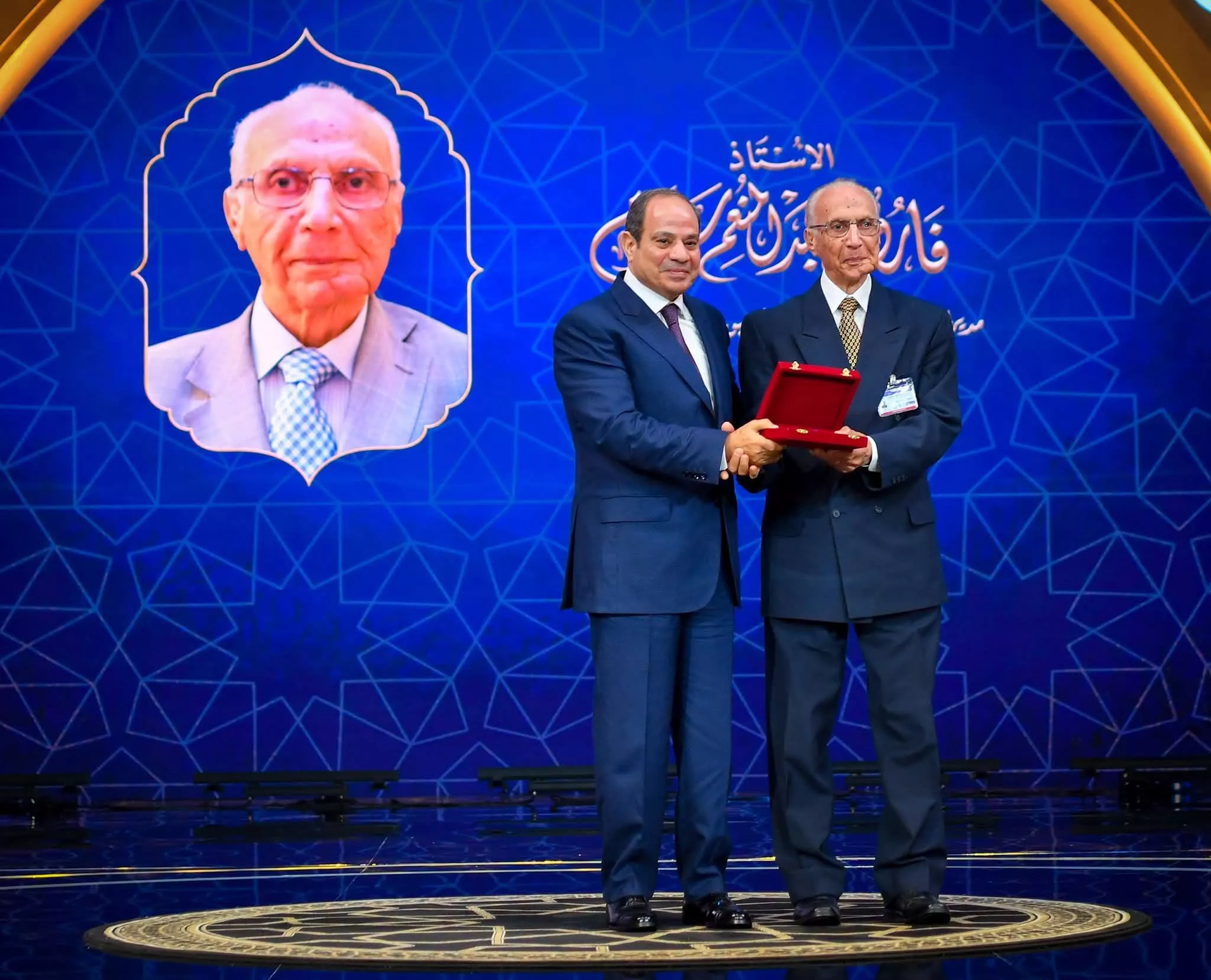 الرئيس السيسي يشهد الاحتفال بذكرى المولد النبوي الشريف