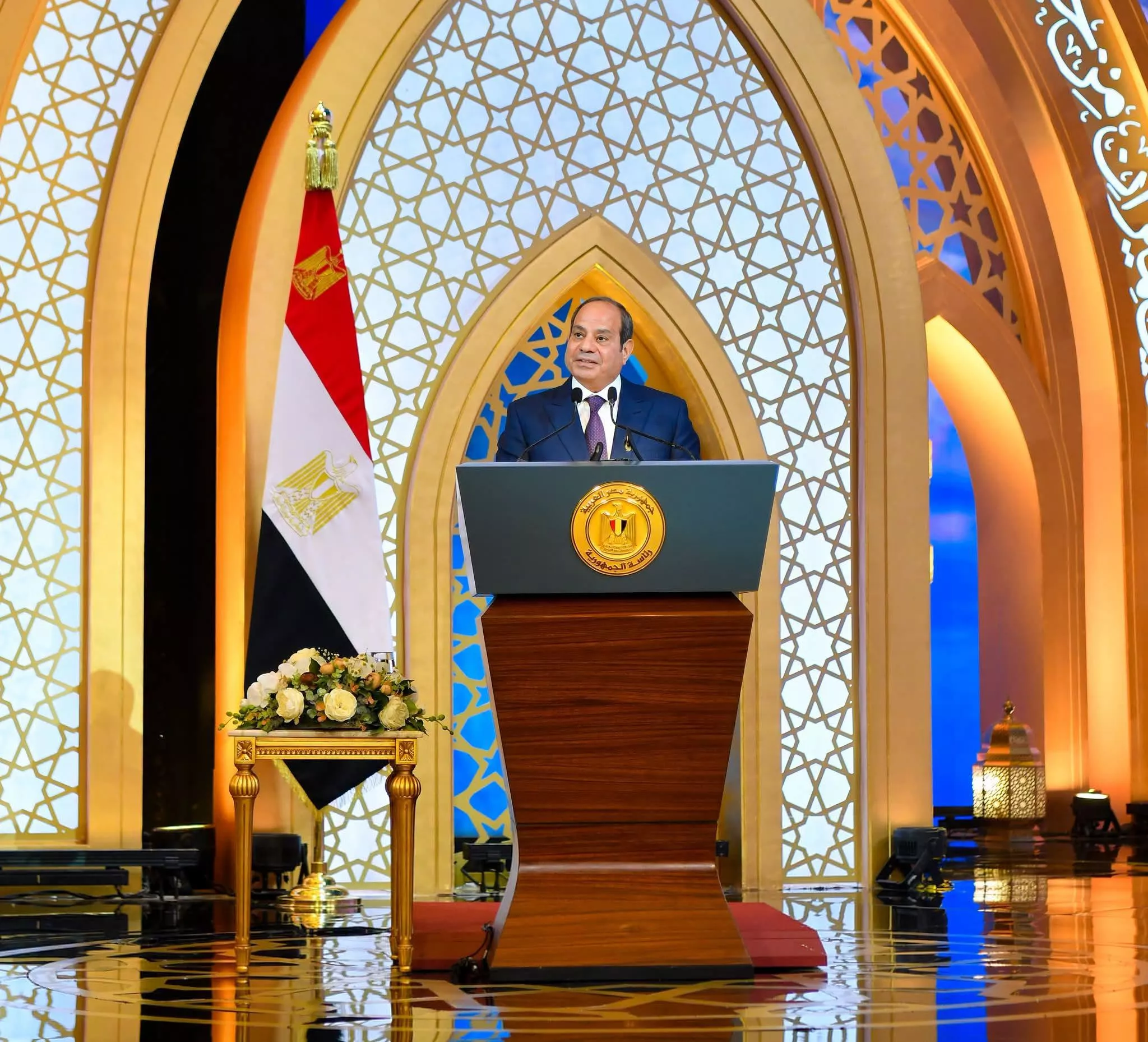 الرئيس السيسي يشهد الاحتفال بذكرى المولد النبوي الشريف