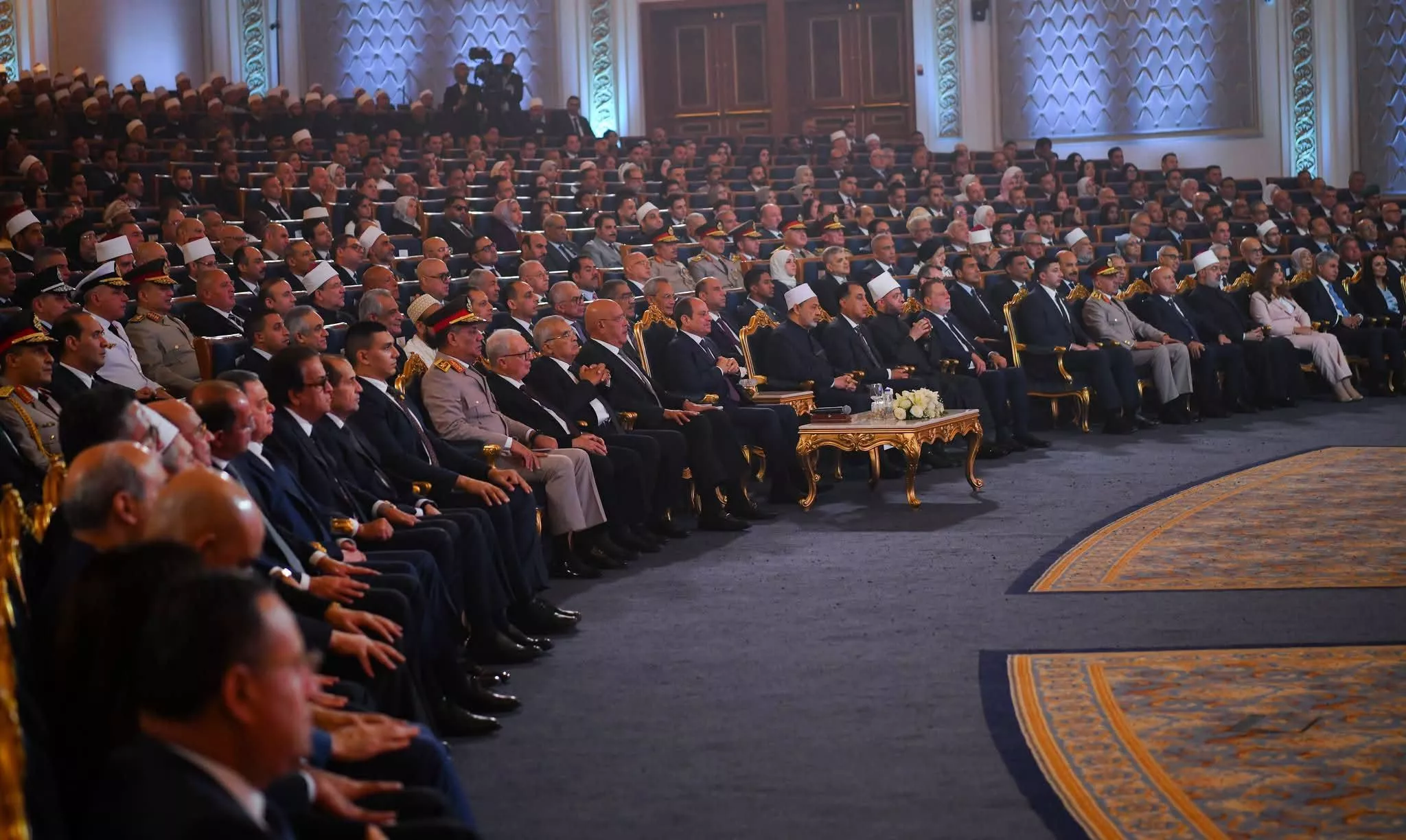 الرئيس السيسي يشهد الاحتفال بذكرى المولد النبوي الشريف