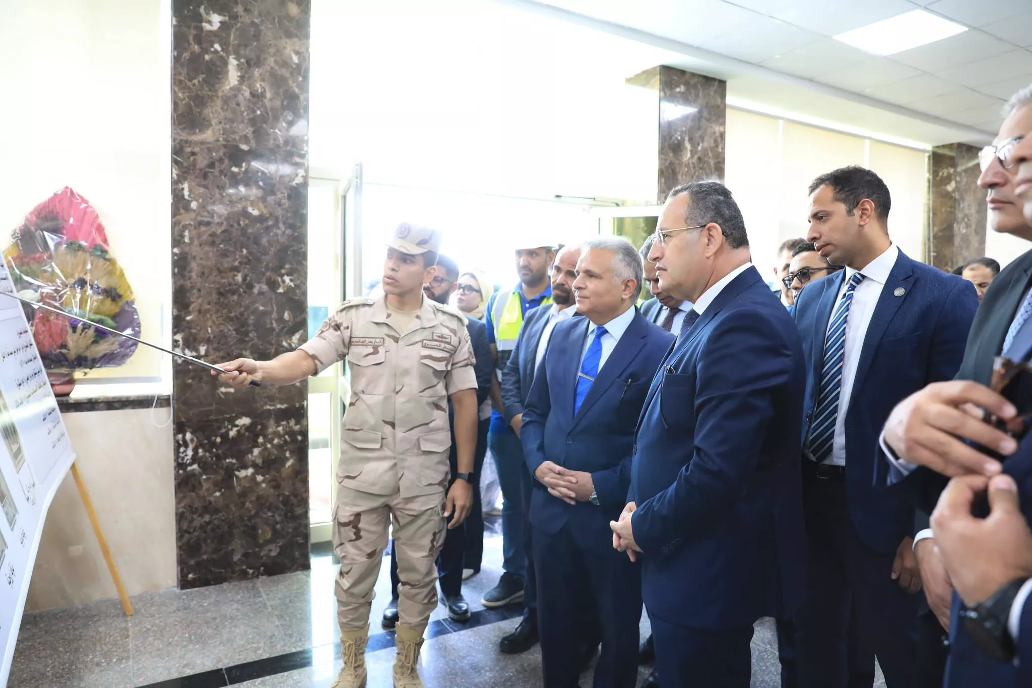 افتتاح عدد من المشروعات التعليمية والطبية بجامعة السويس
