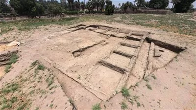 الكشف عن بقايا مجمع سكني ومعصرة نبيذ بمنطقة معبد سخمت بميت رهينة
