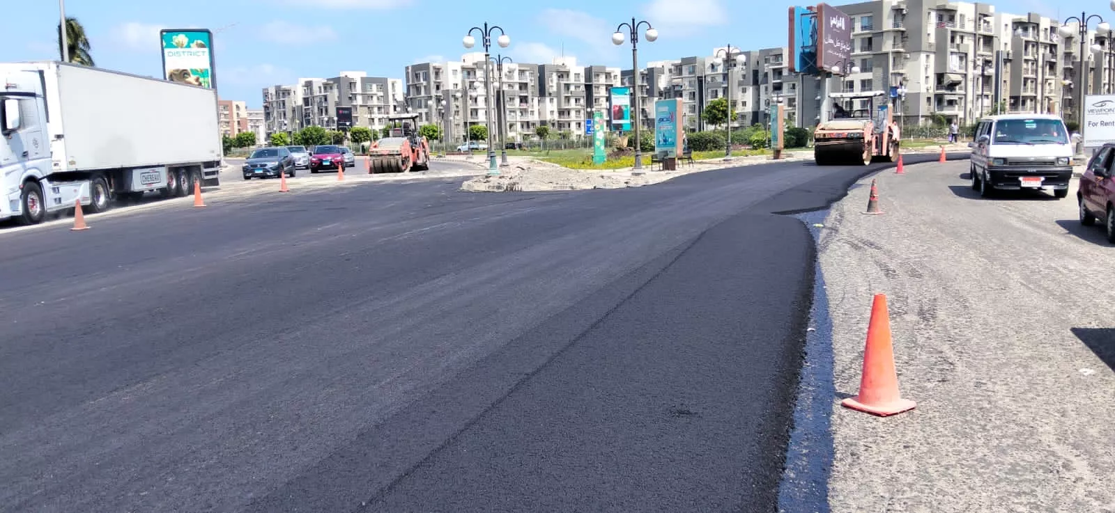 مشروعات التطوير والإسكان بمدينة دمياط الجديدة