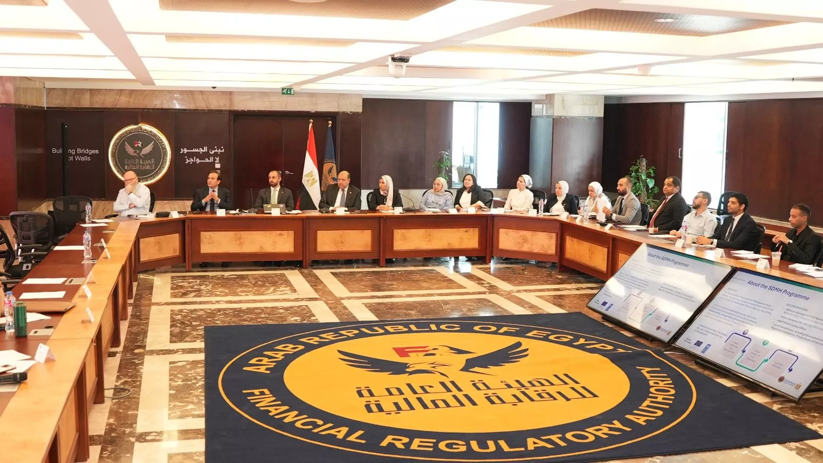 الرقابة المالية تعقد ورشة عمل بالتعاون مع الاتحاد الأوروبي