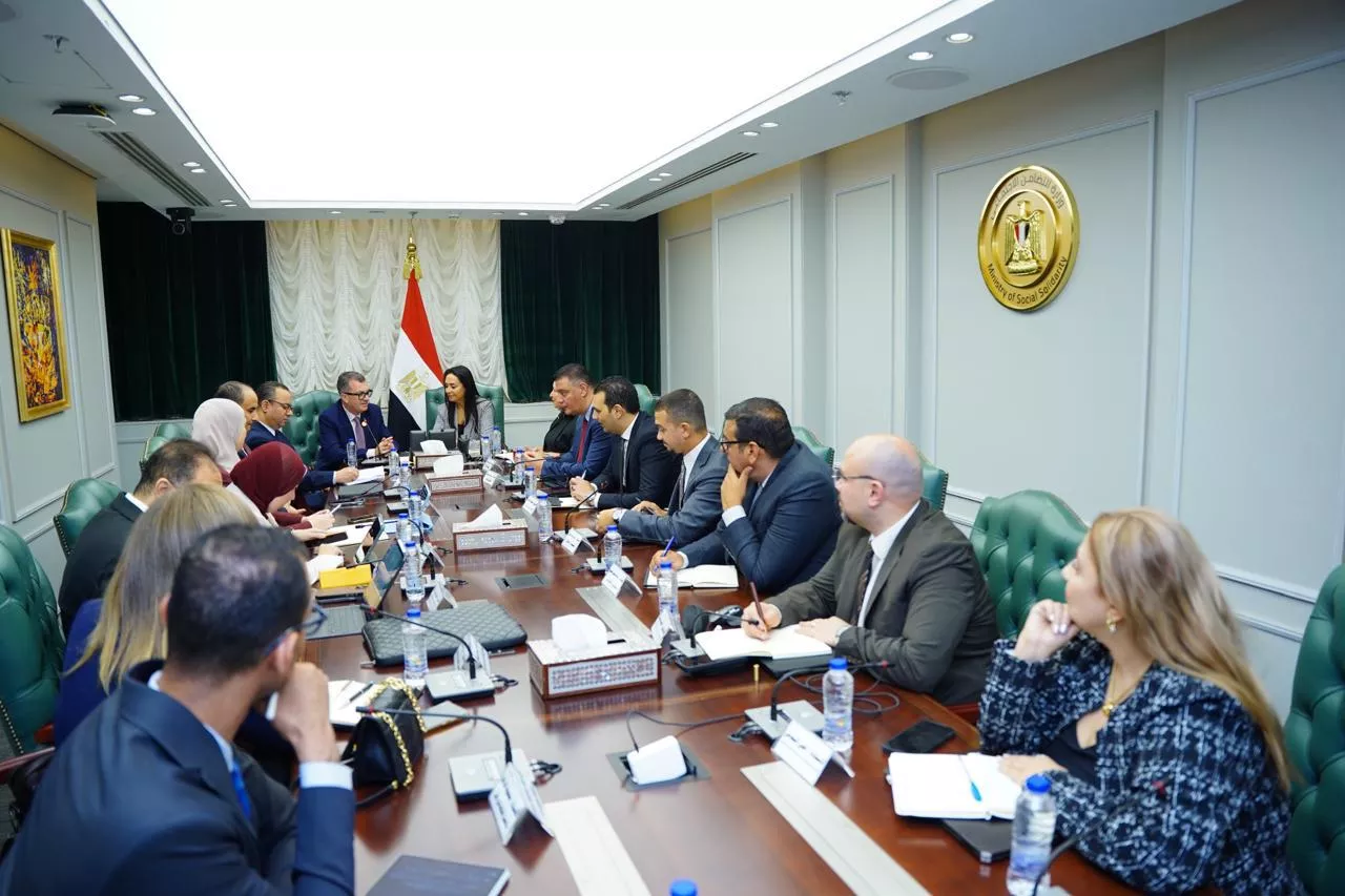 وزيرا التضامن والتخطيط يناقشان سبل تحقيق التكامل بين سياسات التنمية الاقتصادية والاجتماعية