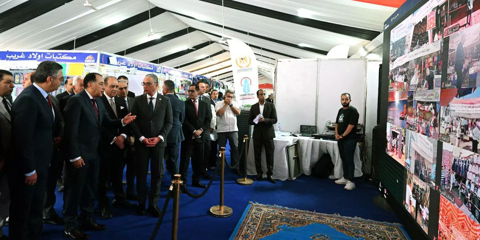 رئيس الوزراء يفتتح المعرض الرئيسي لأهلًا مدارس بمحافظة الجيزة
