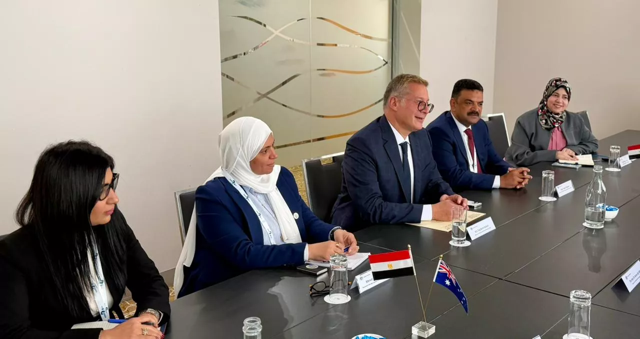 وزير البترول خلال مشاركته في المؤتمر الأفريقي الأسترالي للتعدين والطاقة