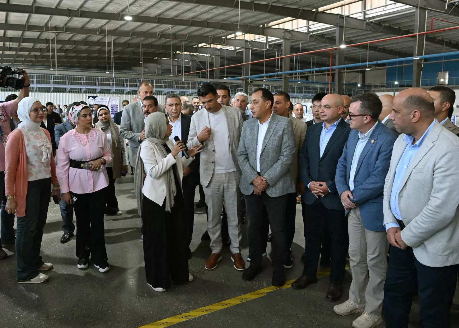 رئيس الوزراء يفتتح مصنع أف تكس الدولية المحدودة