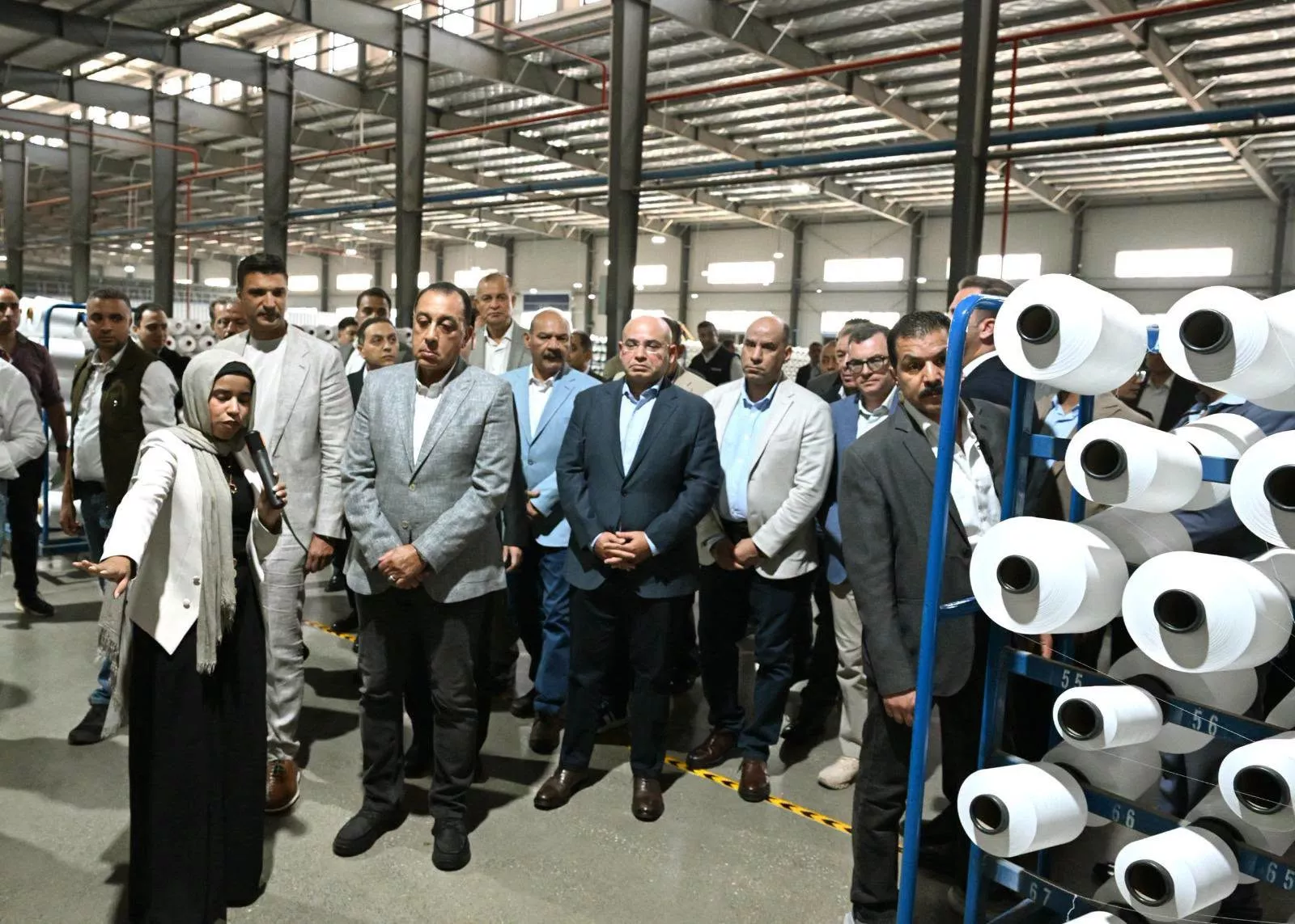 رئيس الوزراء يفتتح مصنع أف تكس الدولية المحدودة