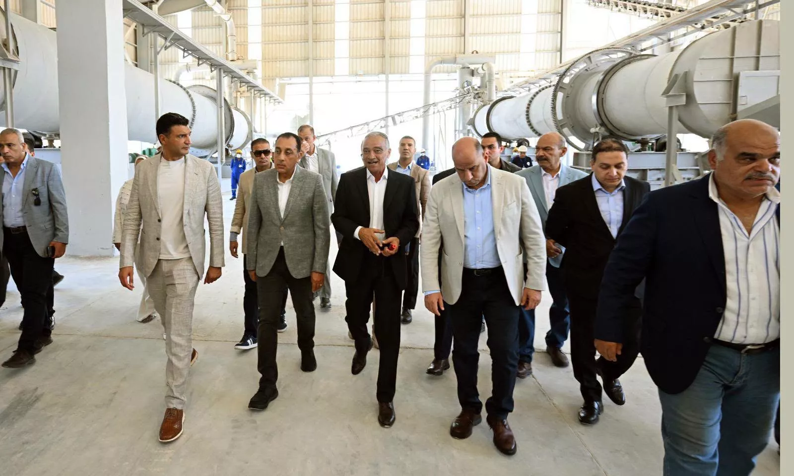 رئيس الوزراء يفتتح مصنع نا ترانس للأسمدة والصناعات الكيماوية