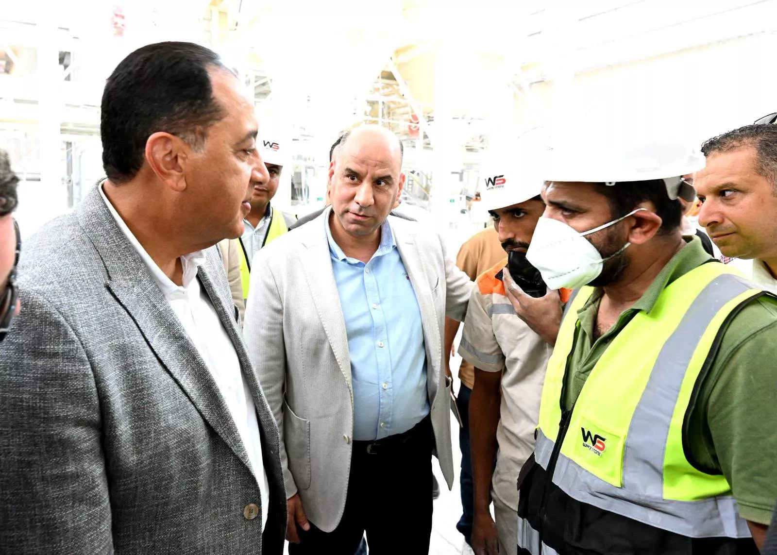 رئيس الوزراء يفتتح مصنع وايت ستون إيجيبت للتعدين
