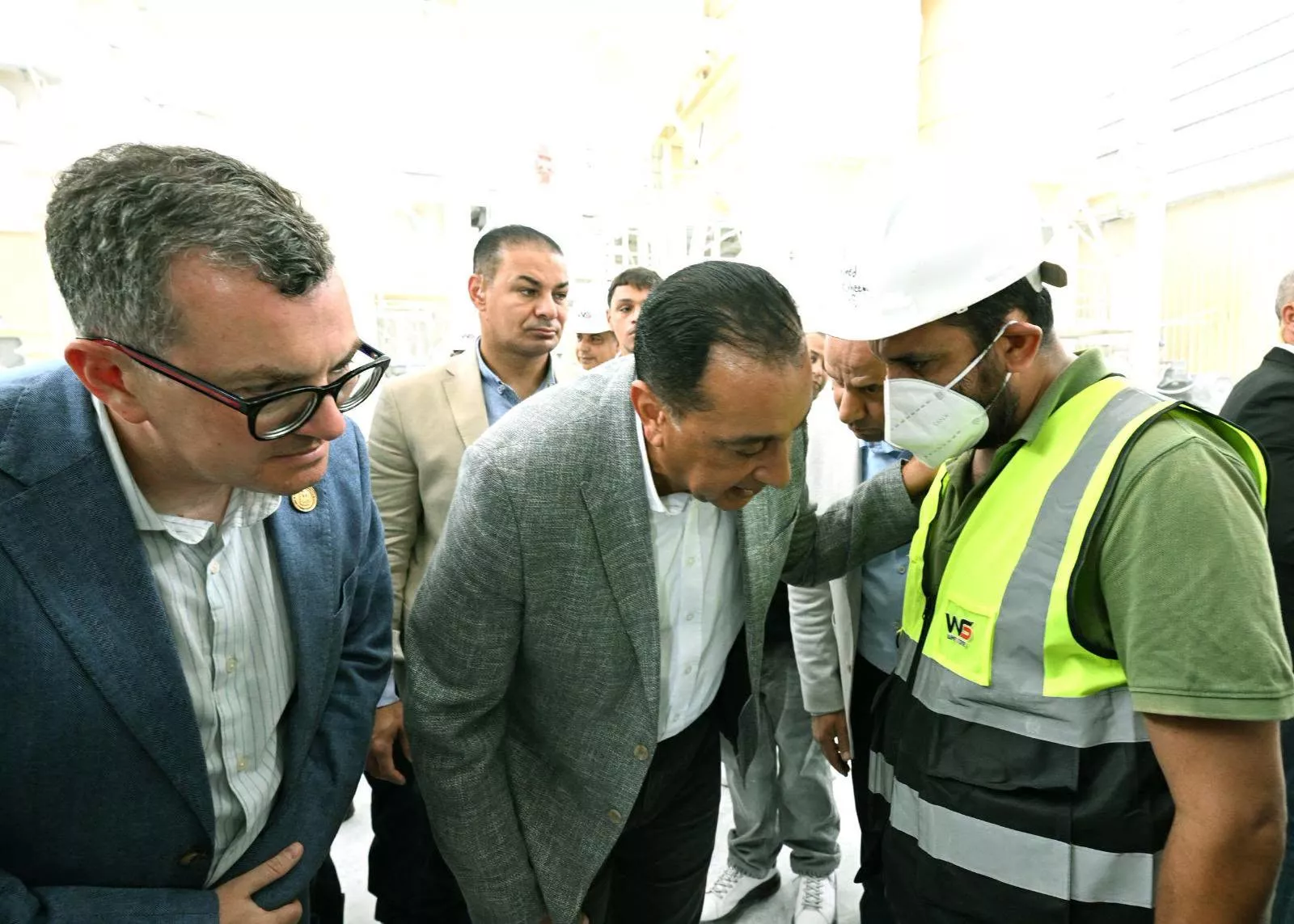 رئيس الوزراء يفتتح مصنع وايت ستون إيجيبت للتعدين