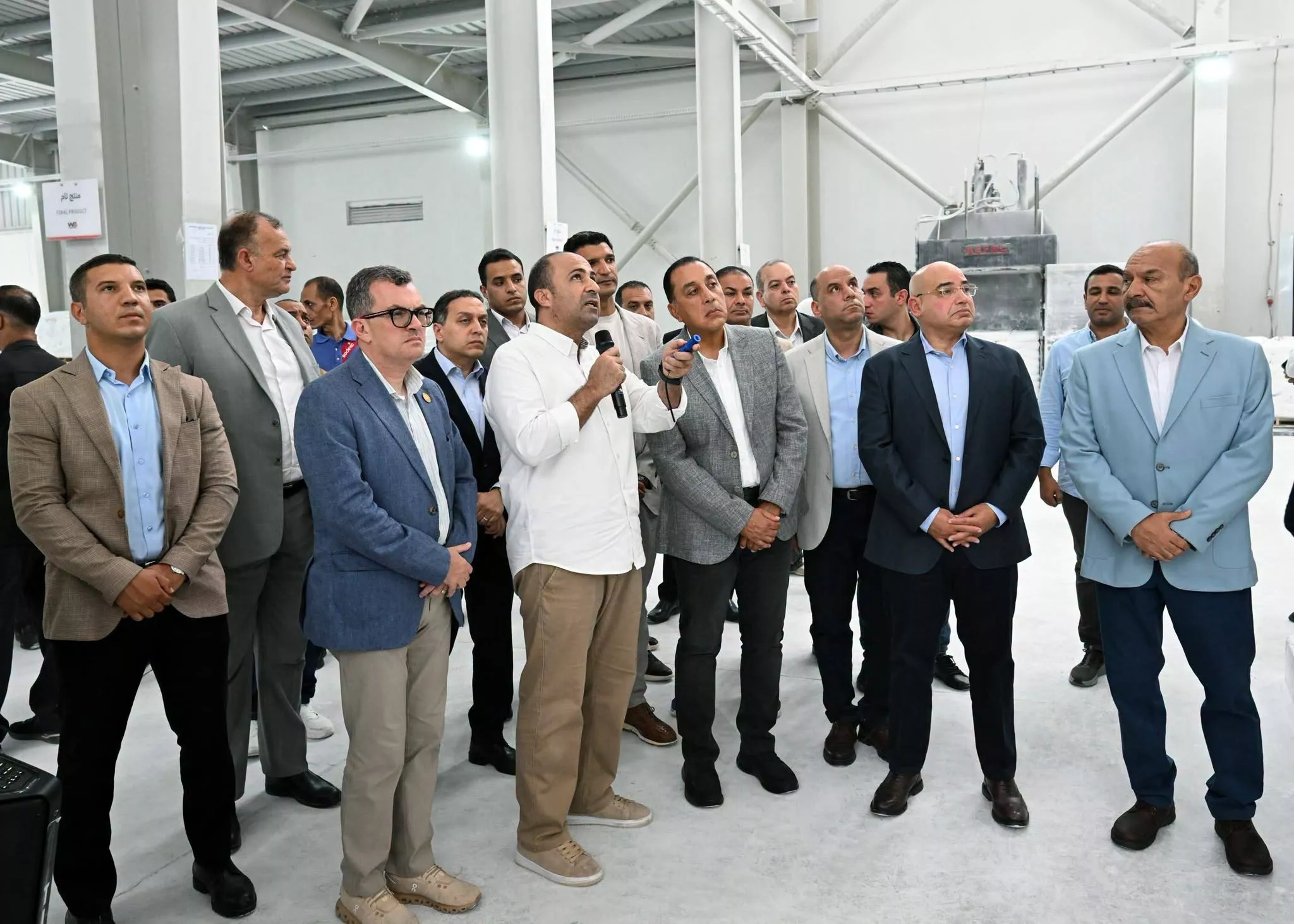 رئيس الوزراء يفتتح مصنع وايت ستون إيجيبت للتعدين