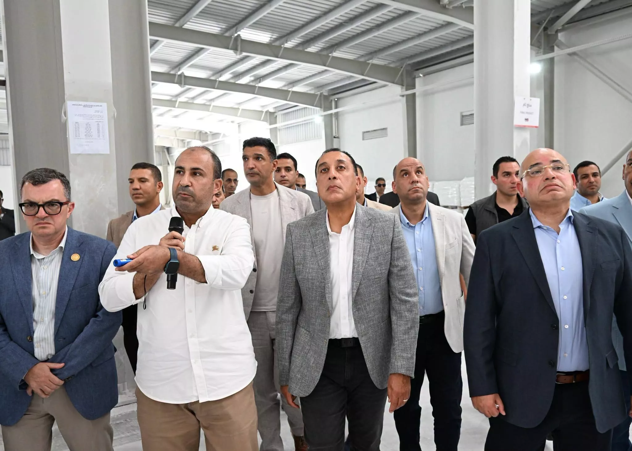 رئيس الوزراء يفتتح مصنع وايت ستون إيجيبت للتعدين