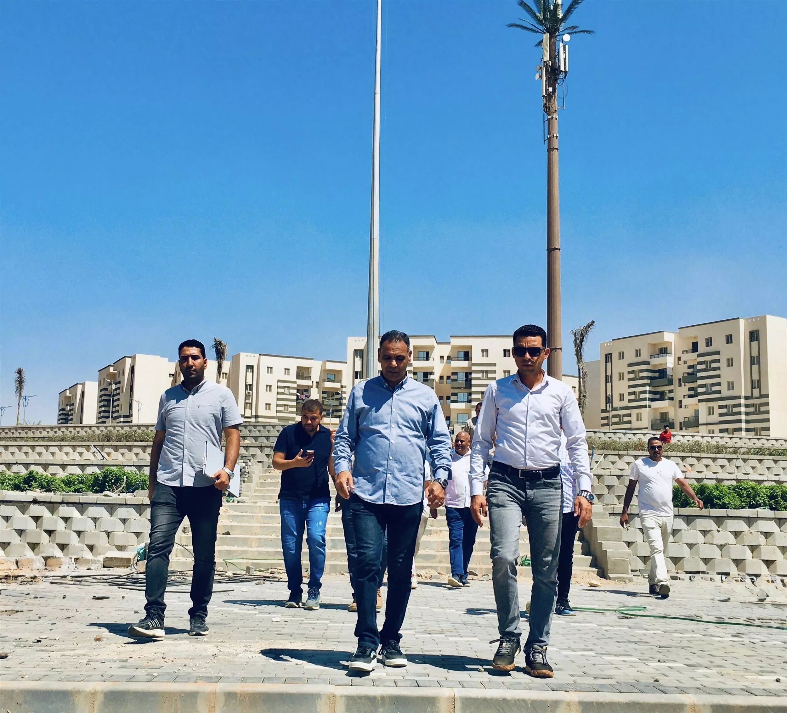 ا لمشروعات السكنية والخدمية بمدينة حدائق العاصمة