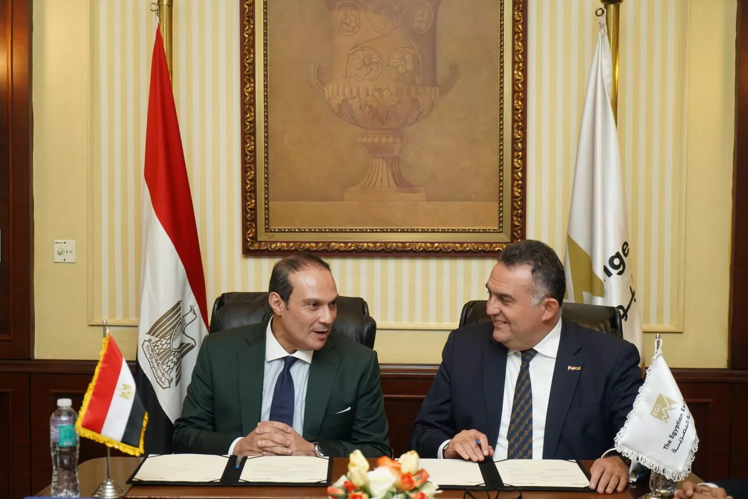 توقيع مذكرة تفاهم بين البورصة والشركة المصرية للإيداع