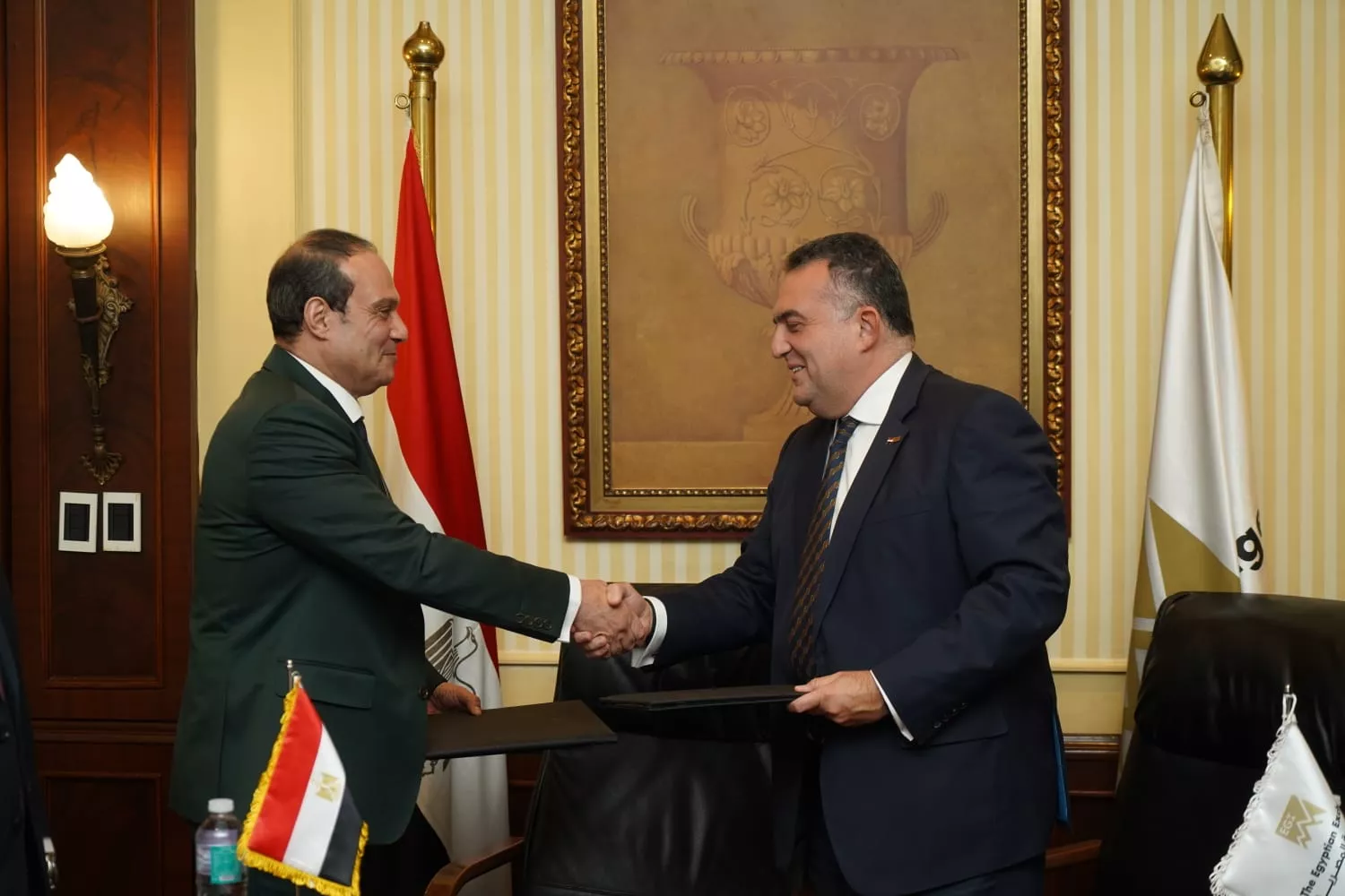 توقيع مذكرة تفاهم بين البورصة والشركة المصرية للإيداع
