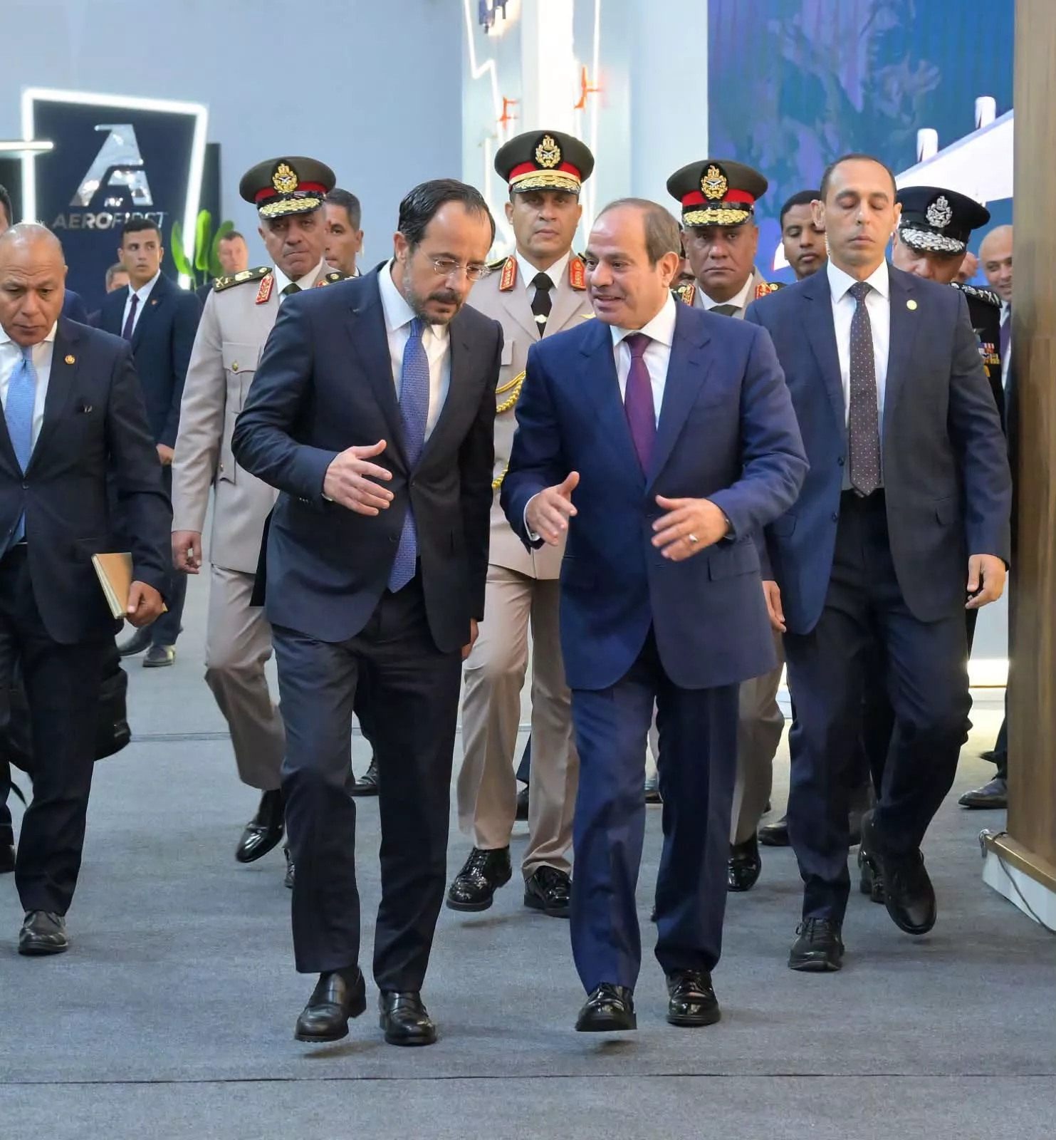 الرئيس السيسي يفتتح معرض العلمين الدولي للطيران والفضاء 2026