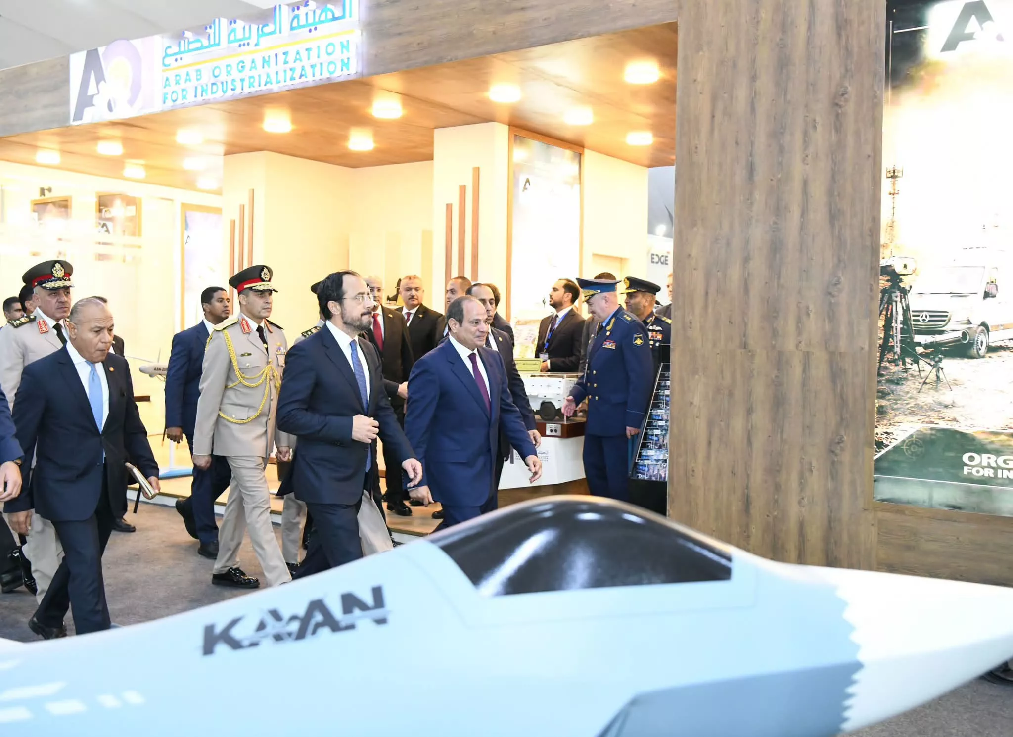 الرئيس السيسي يفتتح معرض العلمين الدولي للطيران والفضاء 2026