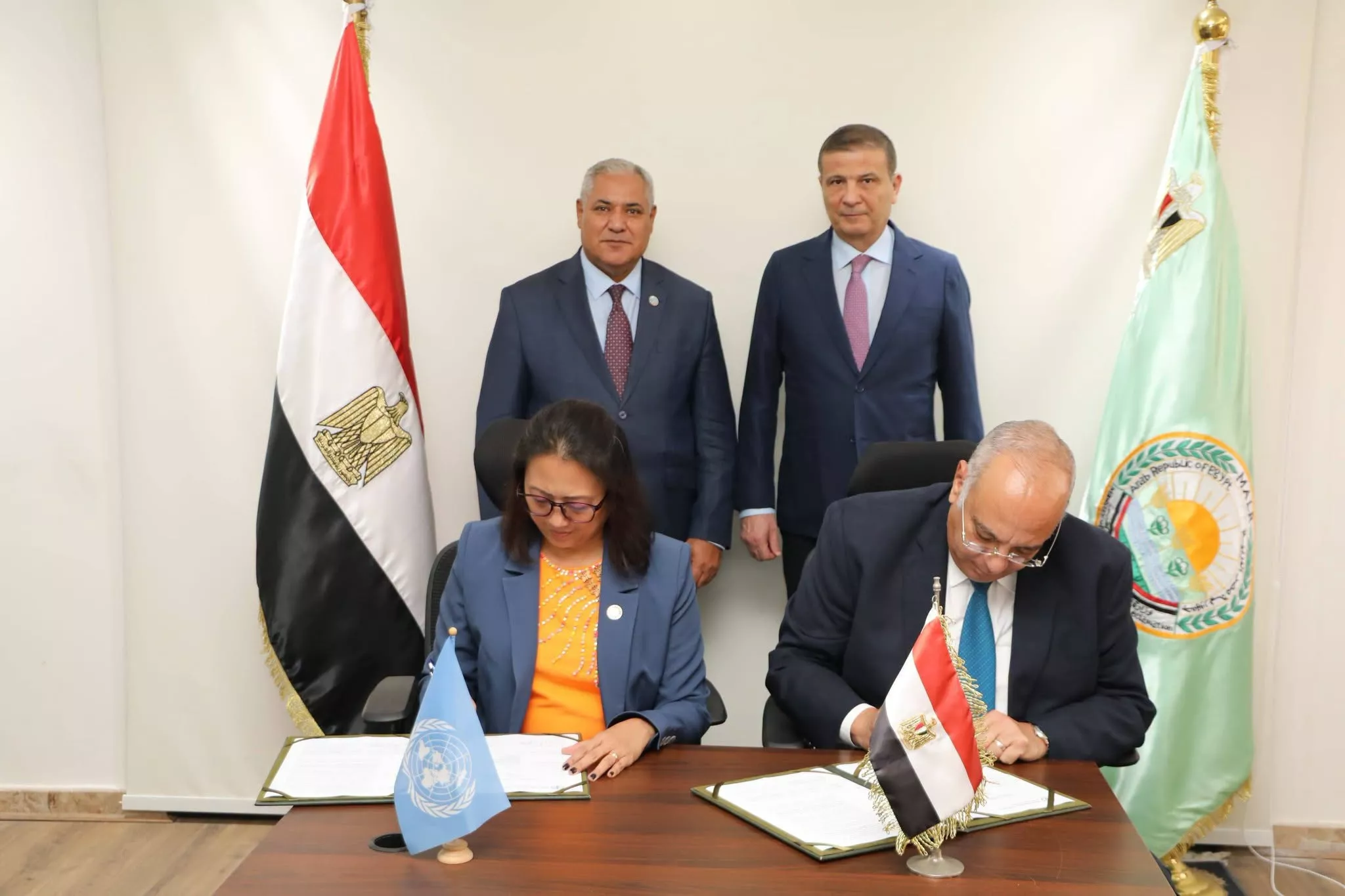 مصر والفاو تطلقان مشروعين لتحقيق التنمية الزراعية الشاملة في جنوب سيناء