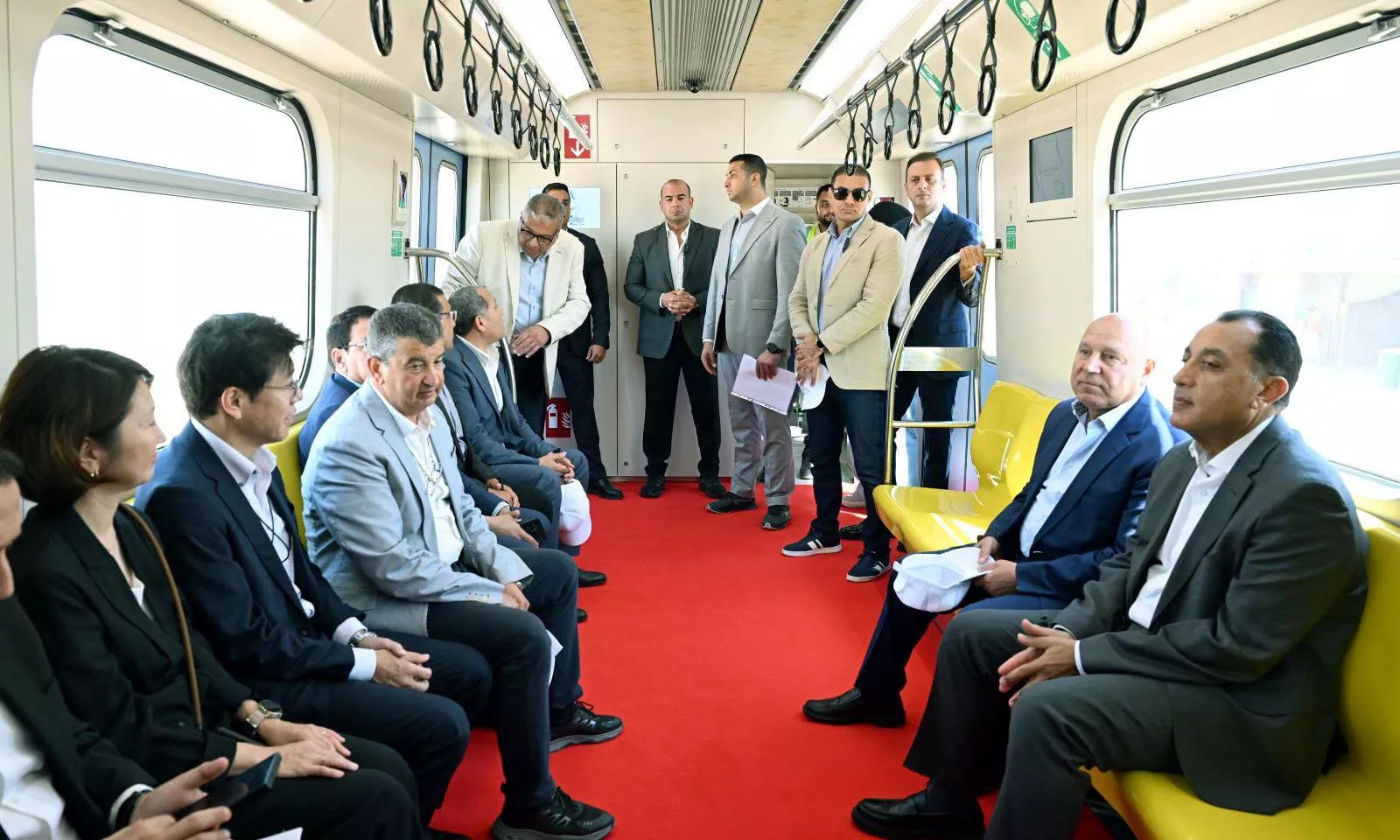 رئيس الوزراء يتفقد مشروع المرحلة الأولى للخط الرابع لمترو الأنفاق